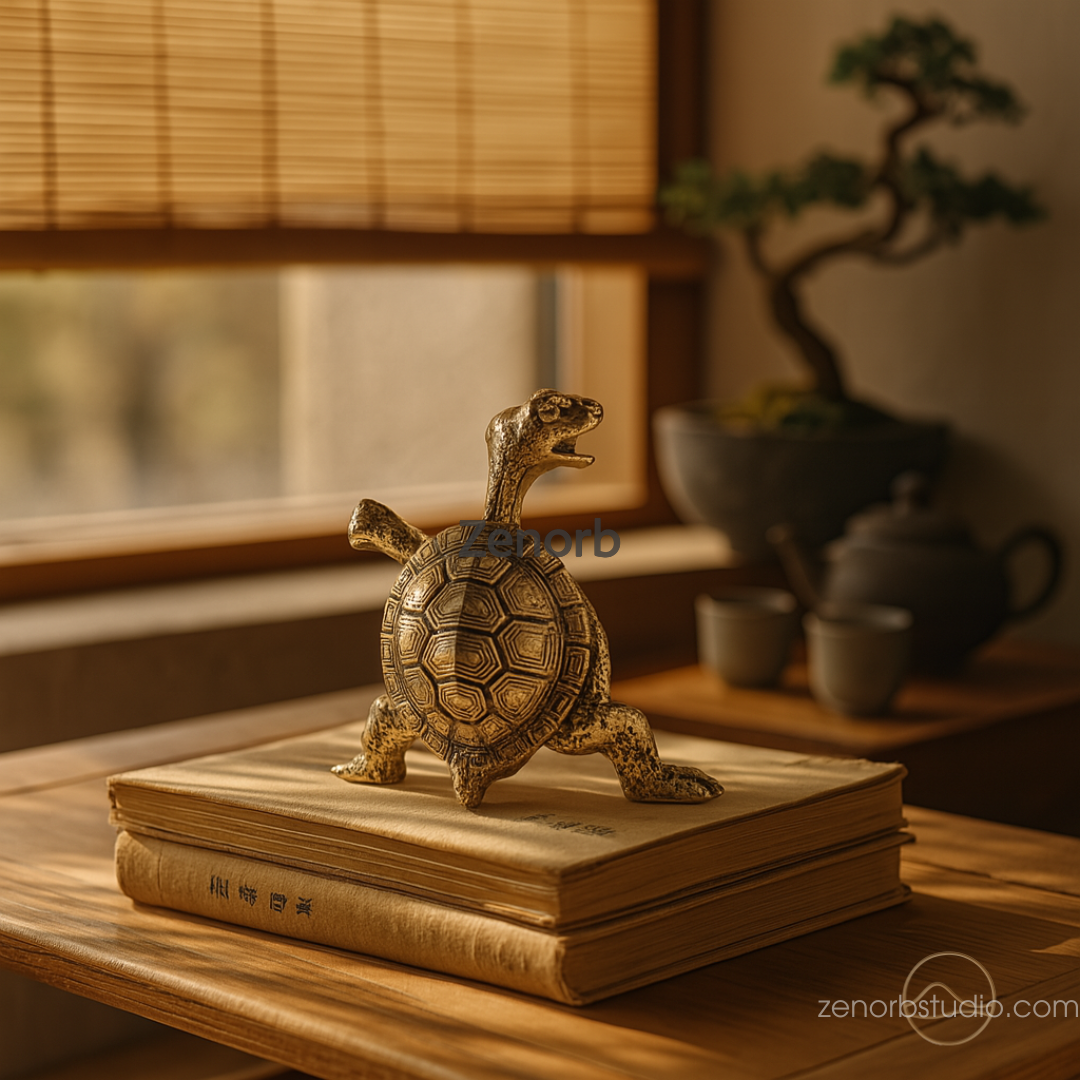 Zenorb™ Master Oowow & Master Froggo – Brass Zen Incense Stick Holders