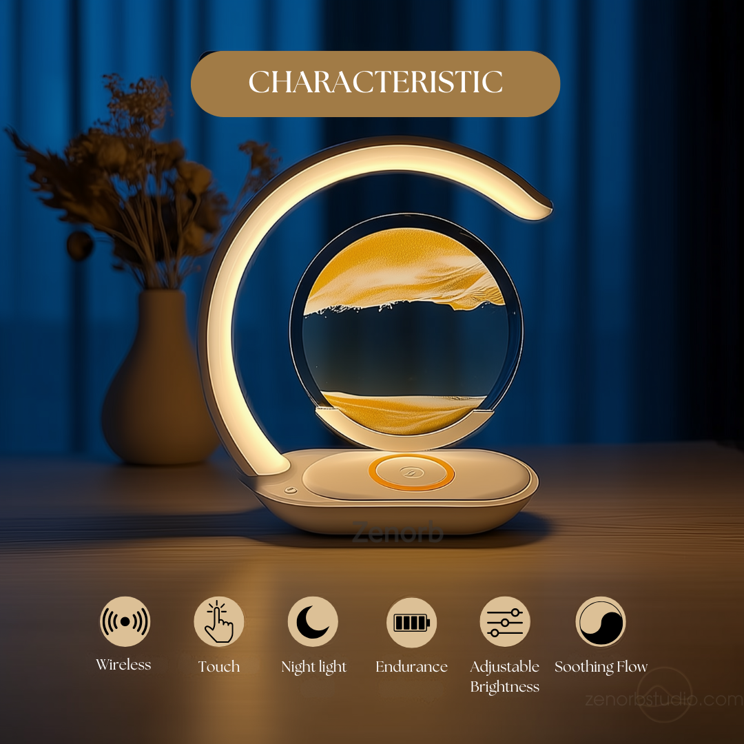Zenorb™ The Serene Sand Art Wireless Lamp