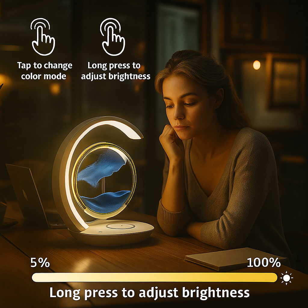 Zenorb™ The Serene Sand Art Wireless Lamp